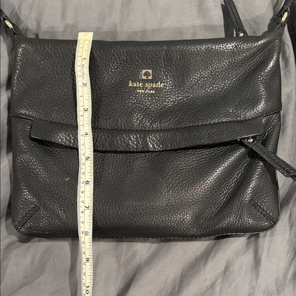 Kate Spade Pebbled Black Crossbody Bag